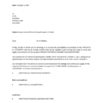 Expression Of Interest Tender Letter | Templates At Inside Expression Of Interest Sample Template