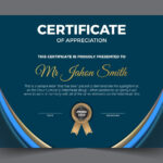 🤵🏿 ✌️ Free Certificate Of Appreciation Award Template Within Plaque Of Appreciation Template Sample