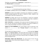 Family Loan Agreement Template | Pdf | Lawrina Inside Family Loan Agreement Sample Template