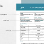 Flight Itinerary Template In Word, Pdf, Google Docs   Download Pertaining To Flight Itinerary Template Sample