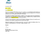 Form Of Retention Award Letter Agreement | Dean Foods Company Within Retention Letter Sample Template