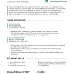 Free Accounting Resume Templates To Edit And Print | Canva Intended For Accountant CV Template Sample