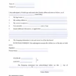 Free Affidavit Forms | Download Legal Affidavit Templates Throughout Affidavit Sample Template