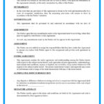 Free Agency Agreement Template For Download Intended For Agency Agreement Template Sample