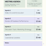 Free And Customizable Agenda Templates For Agenda Sample Templates