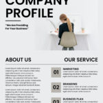 Free And Customizable Company Templates For Company Profile Sample Template