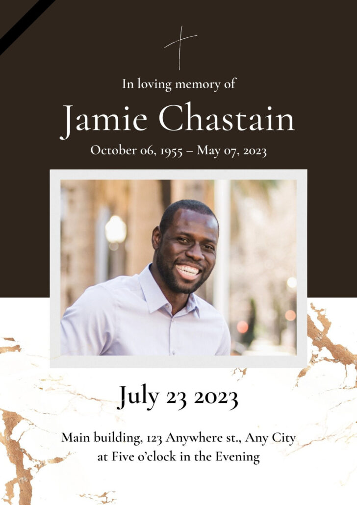 Obituary Templates Free Sample