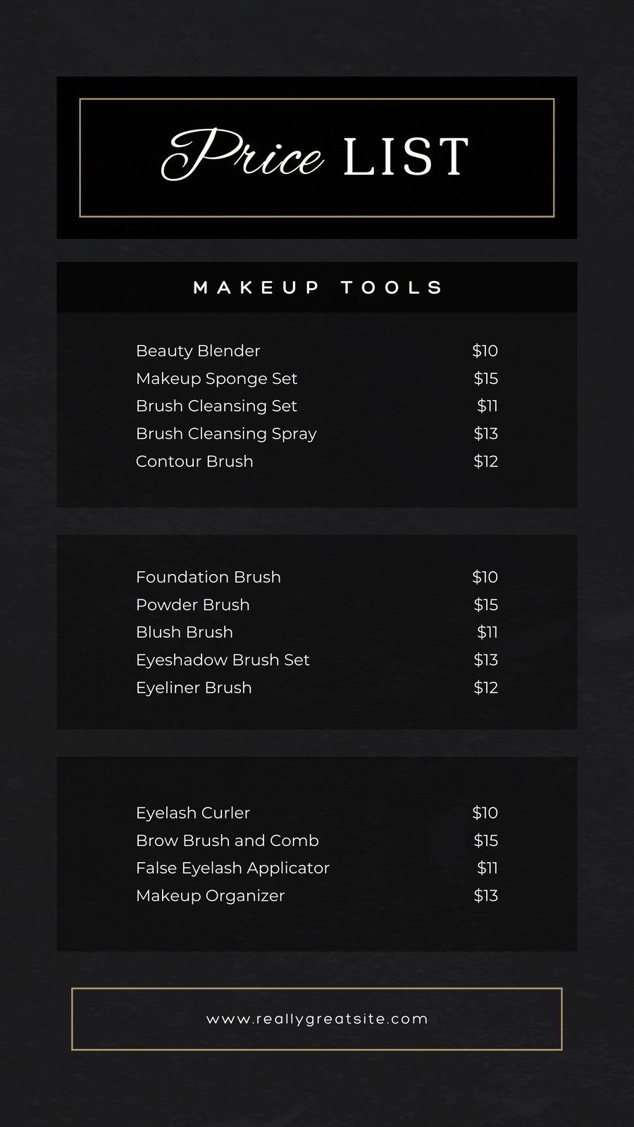 Free And Customizable Price List Templates within Sample Price List Template