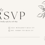 Free And Customizable Rsvp Templates With Rsvp Sample Template