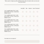 Free And Customizable Survey Templates With Regard To Customer Survey Sample Templates