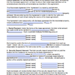 Free Arizona Roommate Agreement Template | Pdf | Word With Regard To Roommate Agreement Sample Template