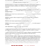 Free Assignment Agreement Template & Faqs   Rocket Lawyer Inside Assignment Sample Template