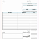 Free Billing Statement Template New 7 Format Free Printable Throughout Sample Billing Statement Template