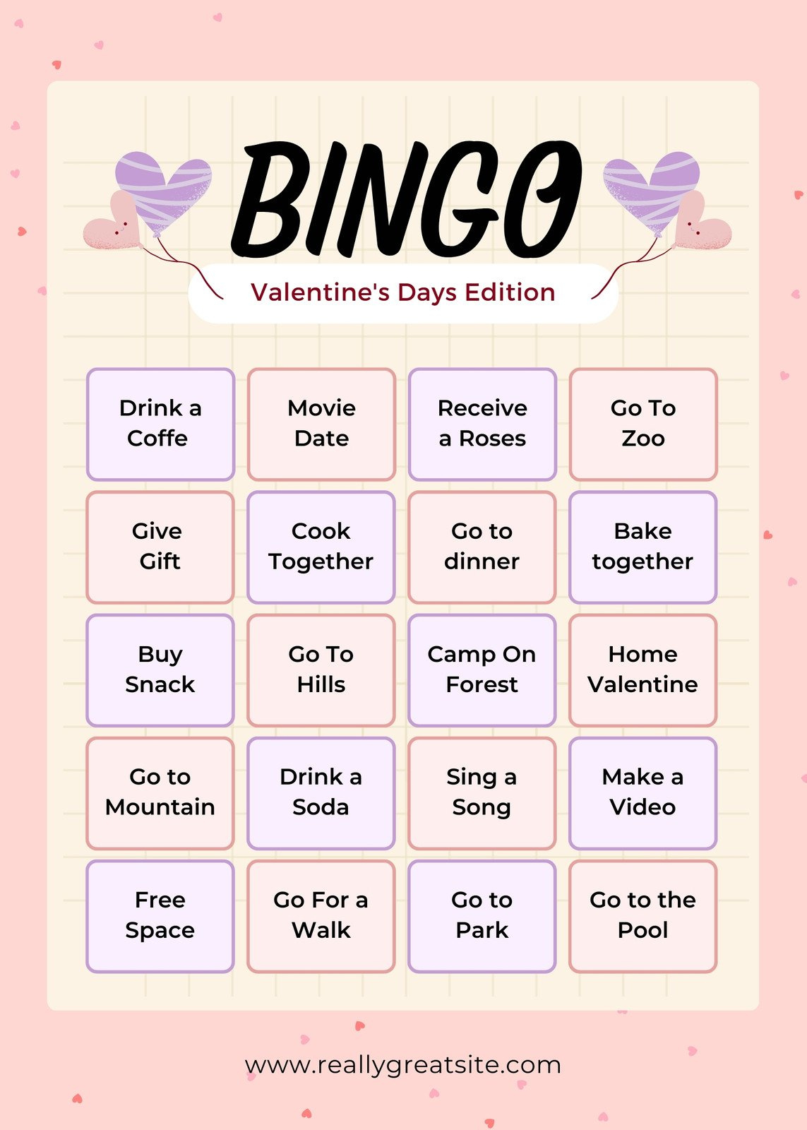 Free Bingo Card Templates To Customize And Print | Canva throughout Sample Bingo Card Template