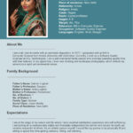 Free Biodata Templates For Marriage And Job Format With Regard To Biodata Sample Template