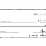 Free Blank Check Template For Powerpoint   Free Powerpoint Templates Throughout Blank Check Template Sample