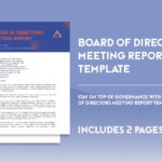 Free Board Report Templates   Download In Word, Google Docs, Excel Regarding Board Report Sample Template