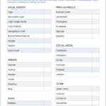 Free Brand Audit Templates | Smartsheet With Regard To Audit Checklist Sample Template