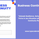 Free Business Continuity Plan Templates [Word, Pdf] Regarding Business Continuity Plan Sample Template