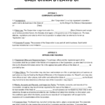 Free California Corporate Bylaws Template | Pdf & Word Within Sample Corporate Bylaws Template