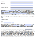 Free California Rental Lease Agreement Templates | Pdf | Word Pertaining To Rental Agreement Template Sample