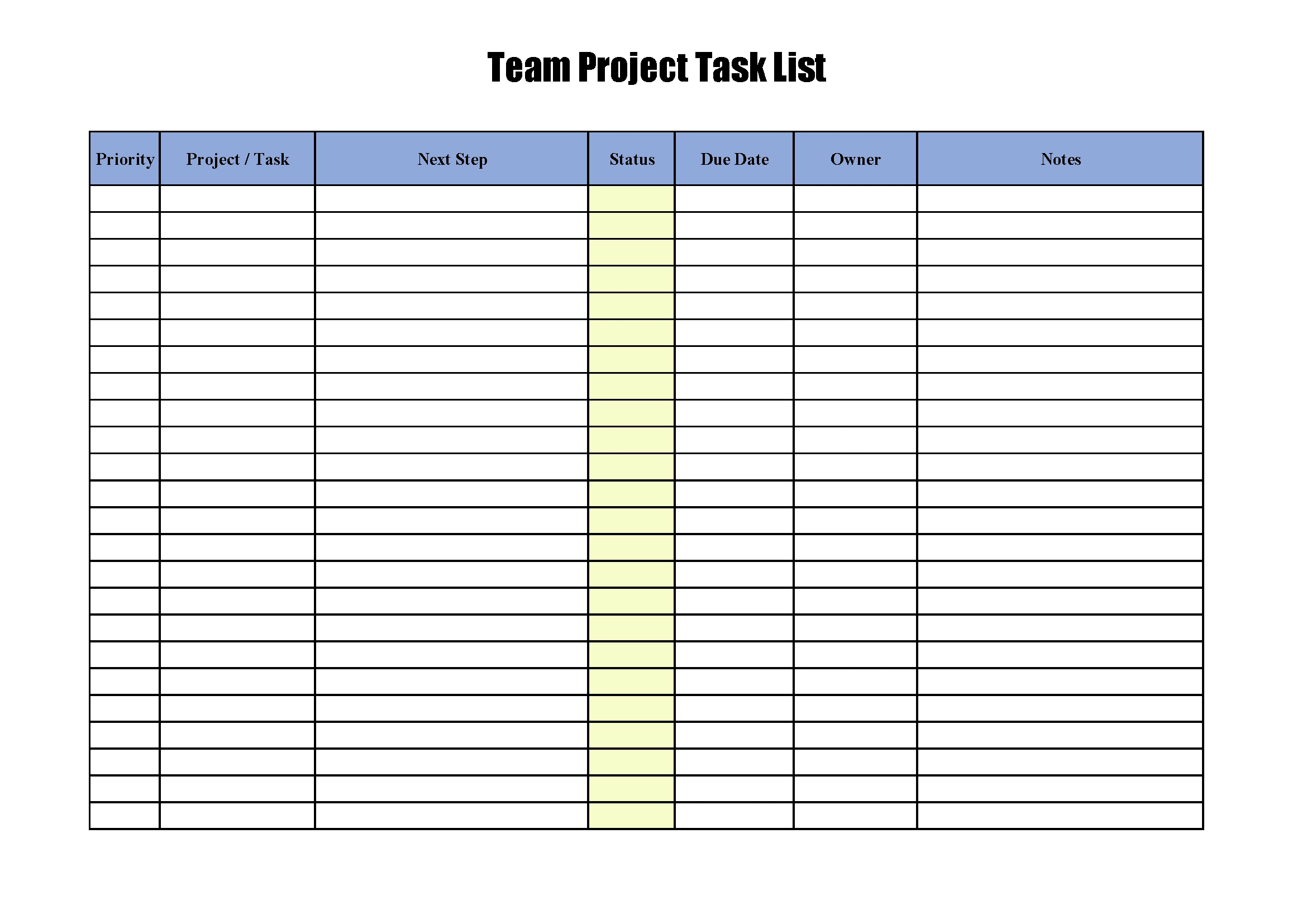 Free Checklist Template Word Or Excel | 32 Templates throughout Checklist Sample Template