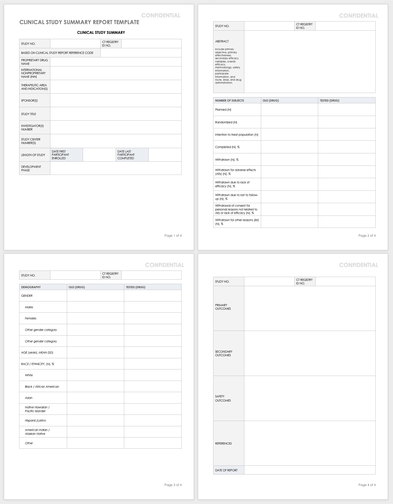 Free Clinical Trial Templates | Smartsheet pertaining to Protocol Sample Template