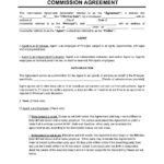 Free Commission Agreement Template | Pdf & Word | Legal Templates For Sales Commission Agreement Template Sample