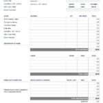 Free Construction Quote Templates | Smartsheet For Construction Estimate Sample Template