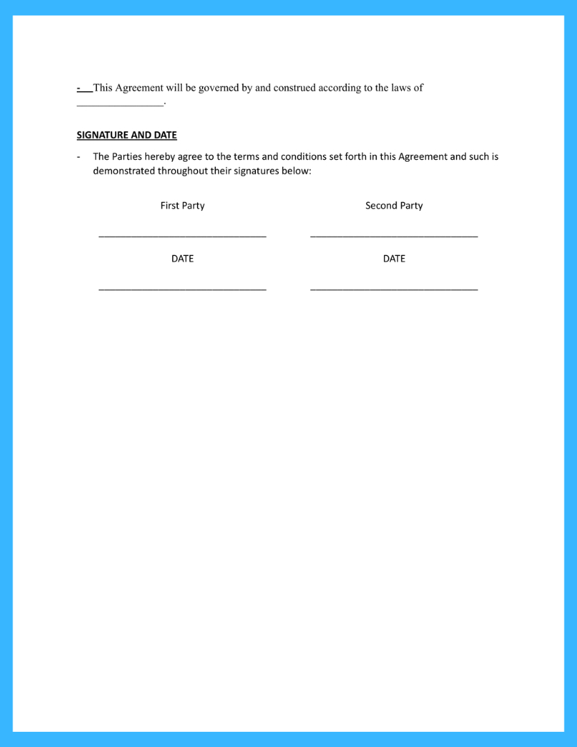 Free Contract Addendum Template: What To Include inside Addendum Sample Template