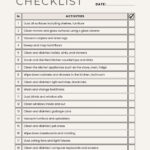 Free, Custom Downloadable Checklist Templates | Canva Pertaining To Checklist Sample Templates