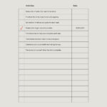 Free, Custom Downloadable Checklist Templates | Canva Throughout Checklist Sample Templates