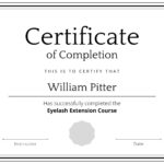 Free, Custom Printable Certificate Of Completion Templates | Canva Within Certificate Of Completion Template Sample