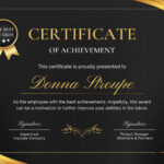 Free Custom Printable Diploma Certificate Templates | Canva Pertaining To Diploma Certificate Sample Template