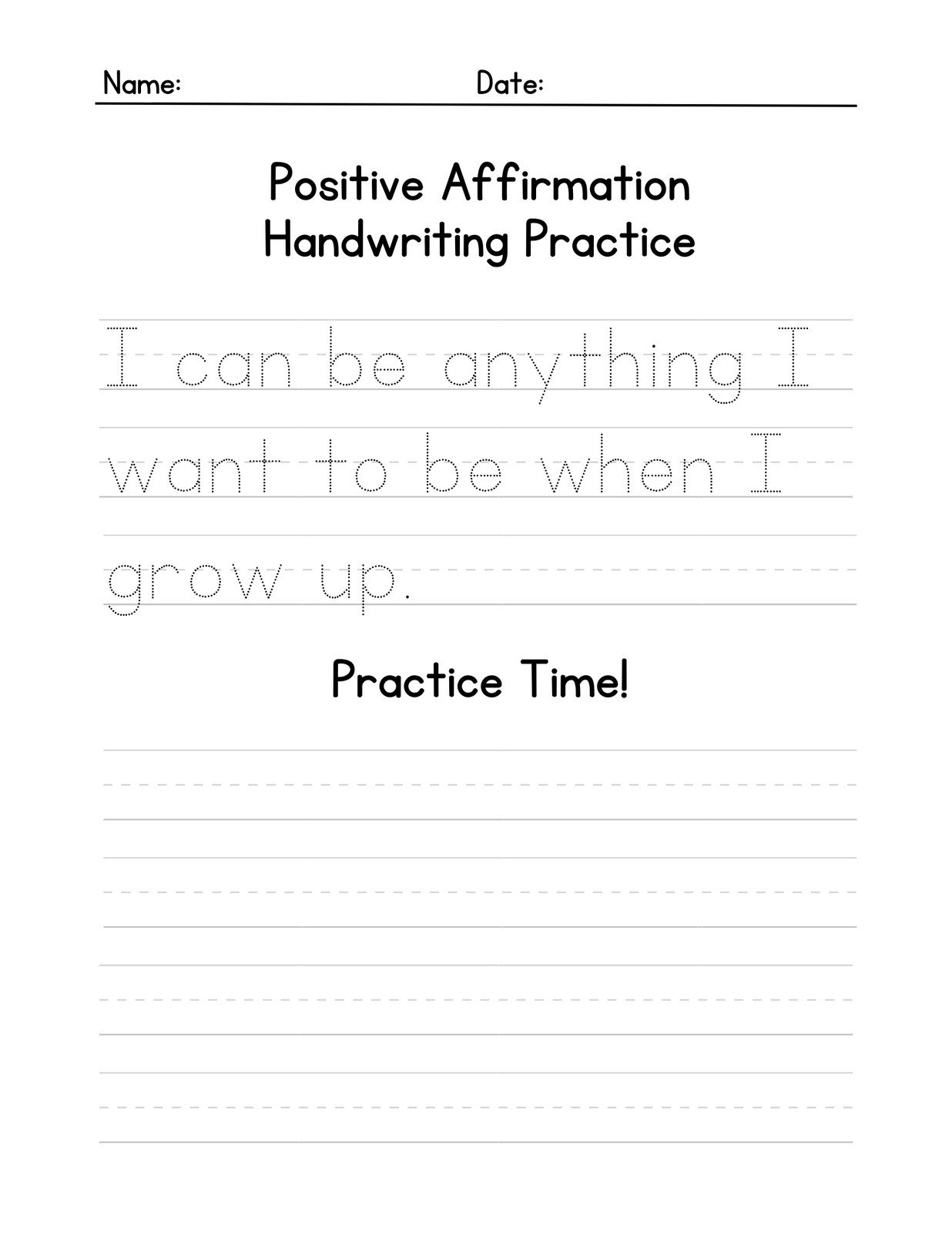 Free Custom Printable Handwriting Worksheet Templates | Canva with regard to Handwriting Sample Template