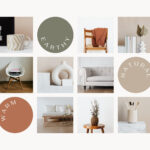 Free Custom Printable Interior Design Photo Collage Templates | Canva Intended For Interior Design Sample Board Template