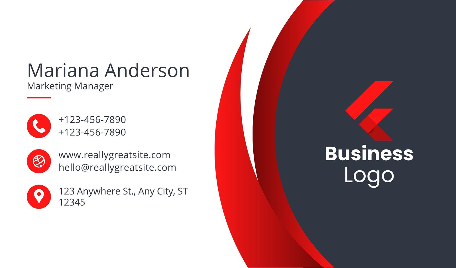 Free, Custom Printable Personal Business Cards | Canva inside Business Card Sample Template