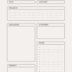 Free Customizable Agenda Document Templates To Print | Canva With Agenda Sample Templates