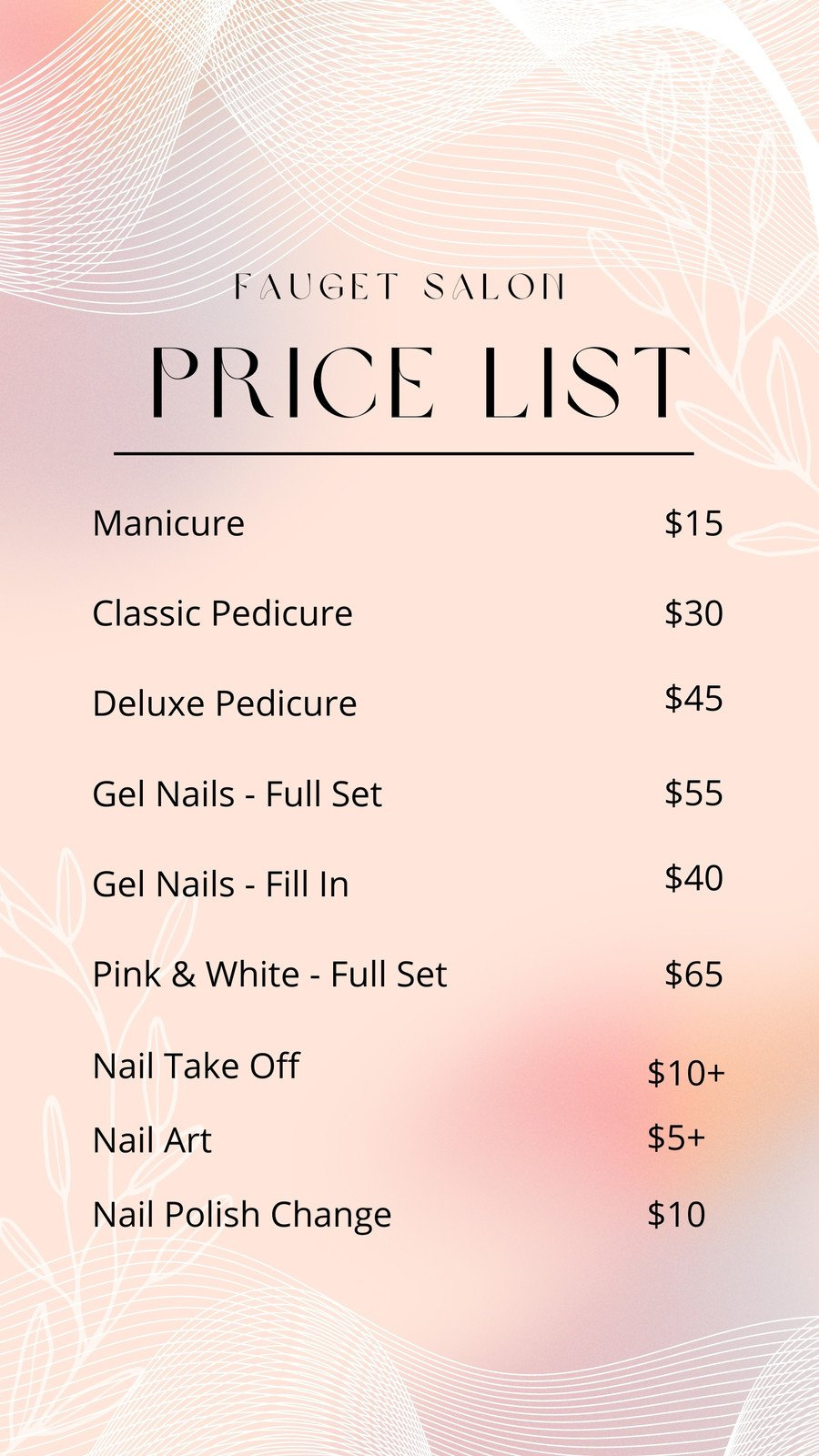 Free Customizable Price List Templates | Canva intended for Sample Price List Template