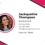 Free, Customizable, Professional Id Card Templates | Canva In Id Card Sample Template