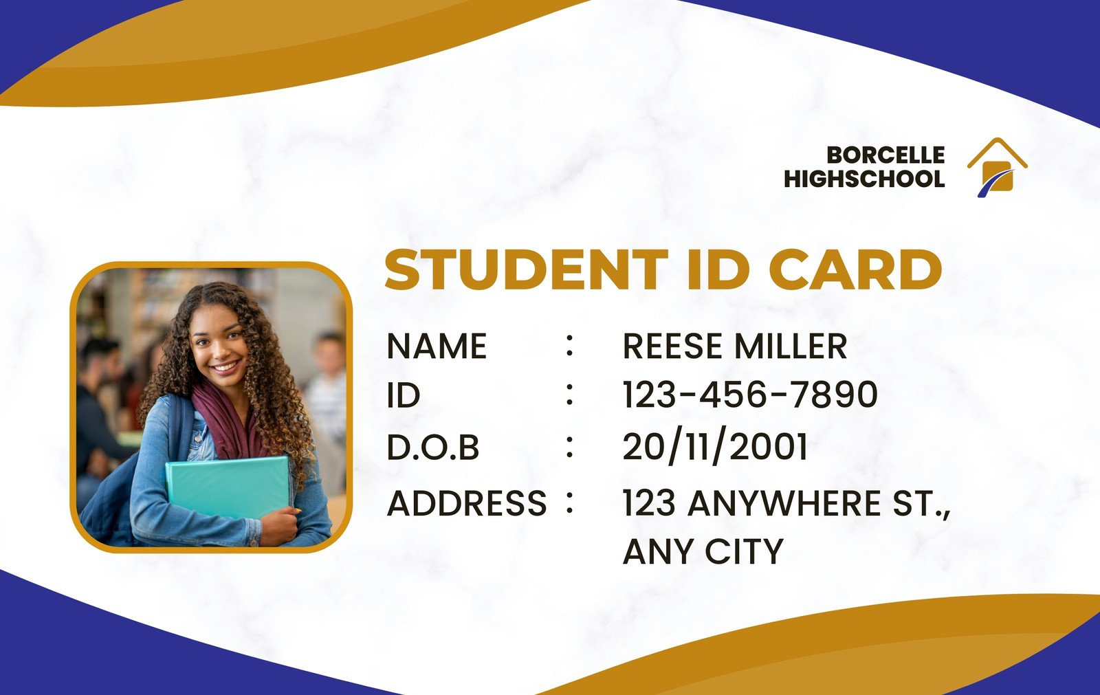 Free, Customizable, Professional Id Card Templates | Canva in Id Card Sample Template