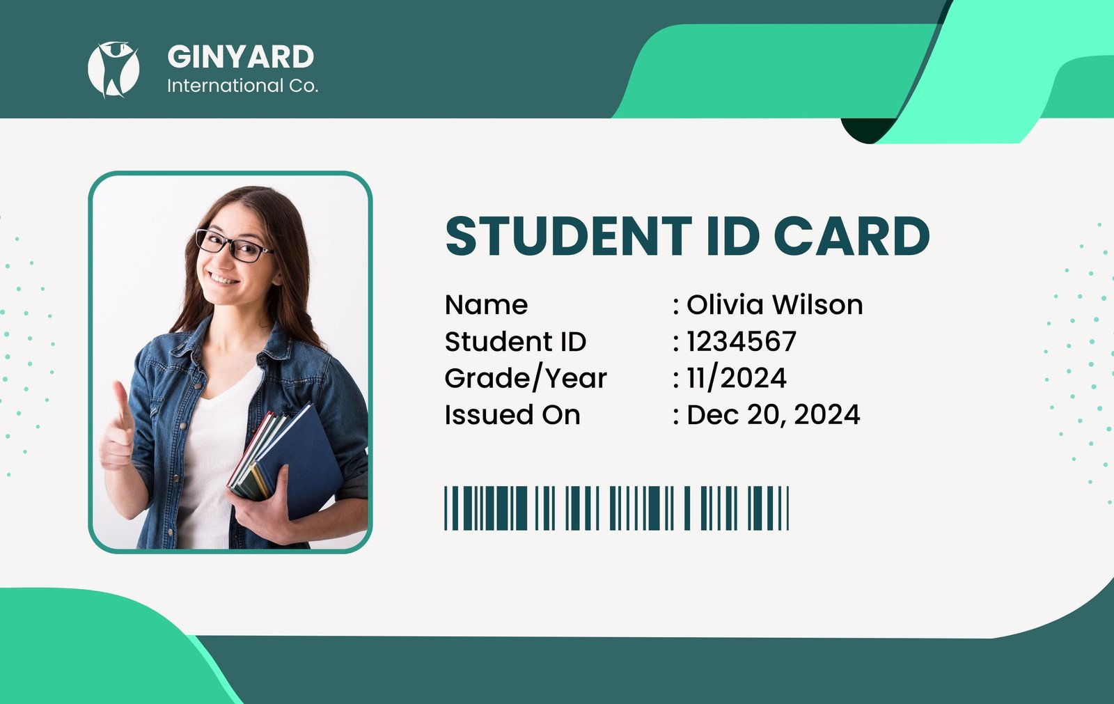 Free, Customizable, Professional Id Card Templates | Canva with regard to Student ID Card Template Sample