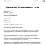 Free Donation Letter Templates & Examples   Edit Online & Download Inside Free Donation Letter Sample Template