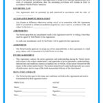 Free Downloadable Commission Agreement Template In Commission Agreement Sample Template