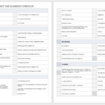 Free Due Diligence Templates And Checklists | Smartsheet For Financial Due Diligence Report Sample Template