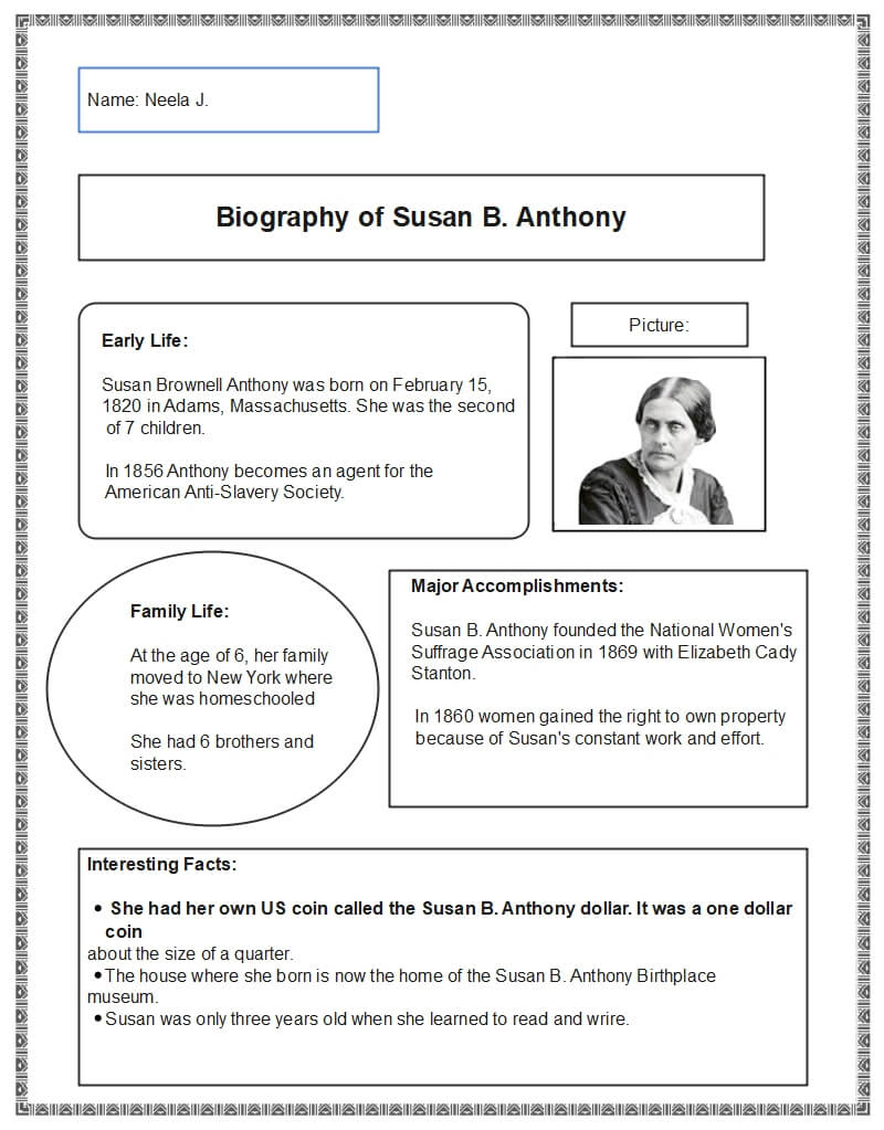 Free Editable Biography Graphic Organizer Examples | Edrawmax Online pertaining to Free Biography Template Samples