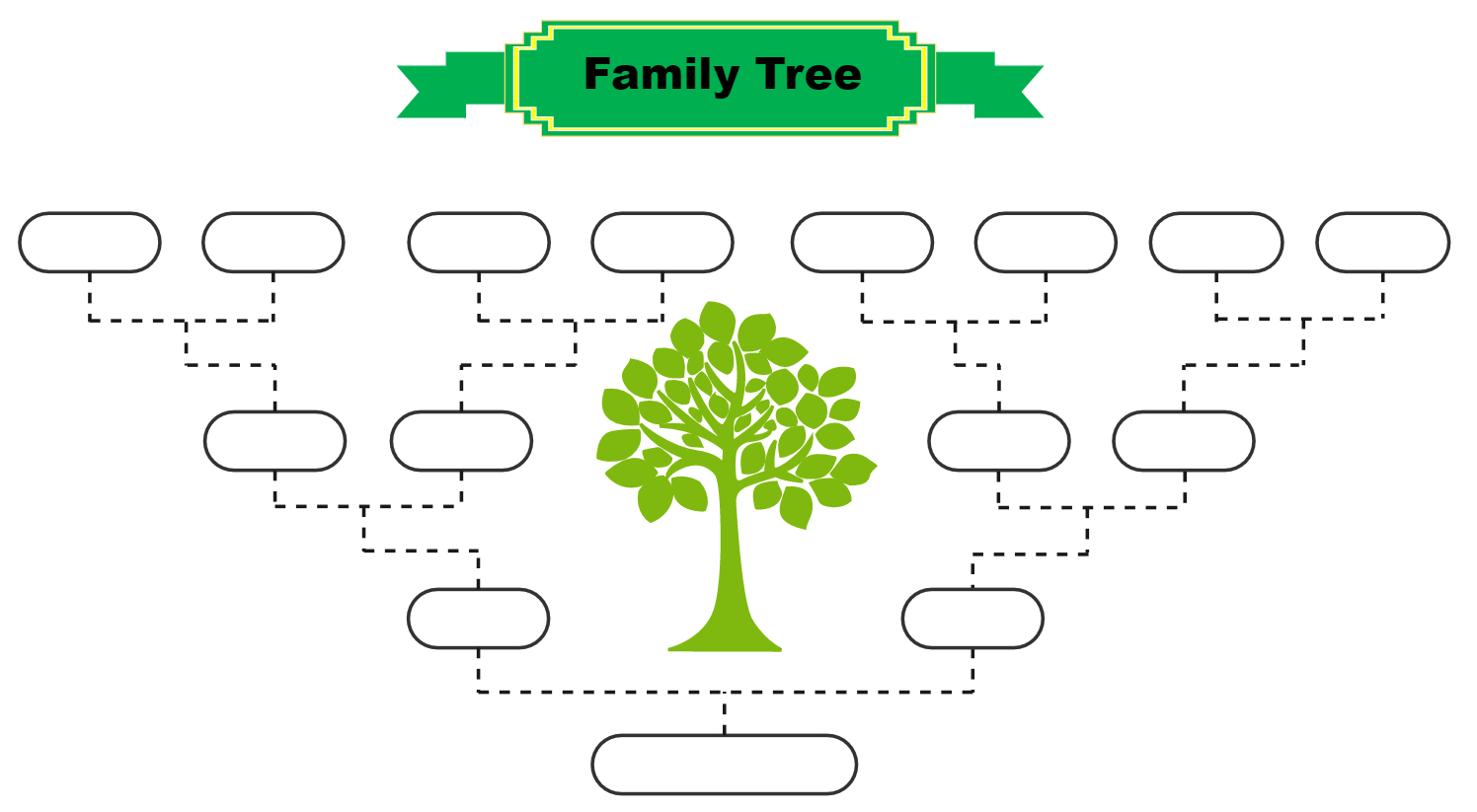 Free Editable Family Tree Templates For Kids | Edrawmax Online pertaining to Free Family Tree Sample Template