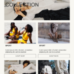 Free Email Newsletter Templates For Clothing Brands In Newsletter Sample Templates