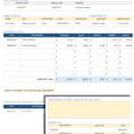 Free Excel Expense Report Templates | Smartsheet Throughout Expense Report Template Sample