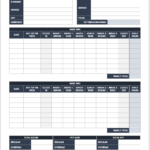 Free Excel Timesheet Templates | Smartsheet Pertaining To Time Cards Sample Template